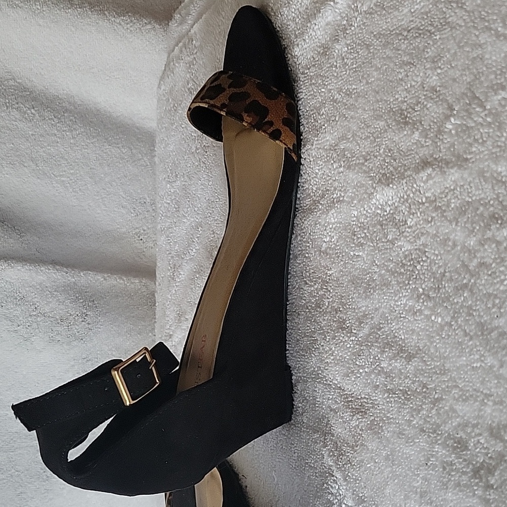 Celestine Leopard Wedge - Picture 3 of 6